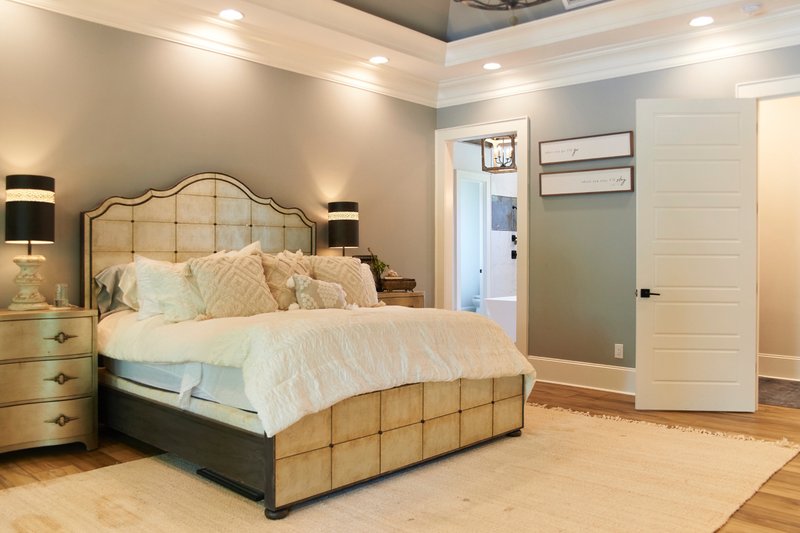 Architectural House Design - Interior - Master Bedroom for Craftsman House Plan #54-550 - 3 bed, 3.5 bath