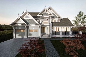 House Blueprint - Classical Exterior - Front Elevation Plan #1101-49