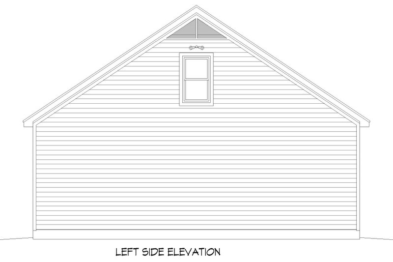 Dream House Plan - Exterior - Other Elevation for Contemporary House Plan #932-342, 1 bath