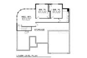 European Style House Plan - 4 Beds 3 Baths 2809 Sq/Ft Plan #70-799 