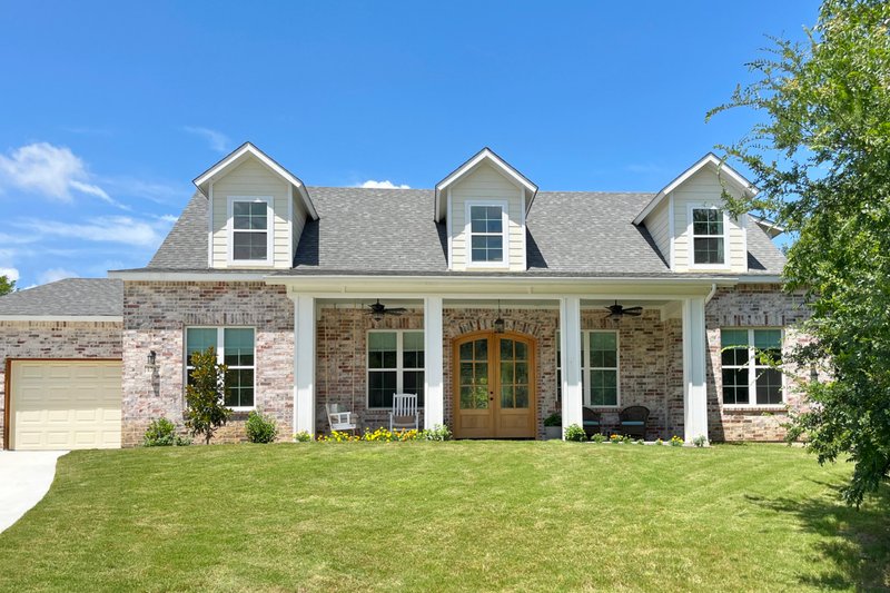Dream House Plan - Exterior - Front Elevation 2 for Southern House Plan #1123-1 - 4 bed, 2.5 bath