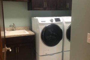 Interior - Laundry for European House Plan #430-89 - 3 bed, 2 bath