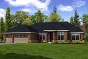 Ranch Style House Plan - 3 Beds 2.5 Baths 2684 Sq/Ft Plan #124-289 