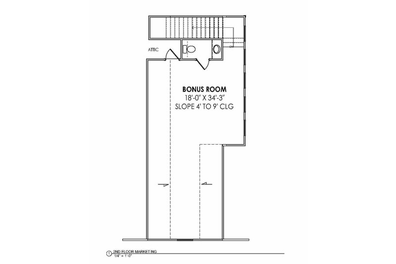 House Design - Floor Plan - Main Floor 2 for European House Plan #1096-61 - 4 bed, 3.5 bath