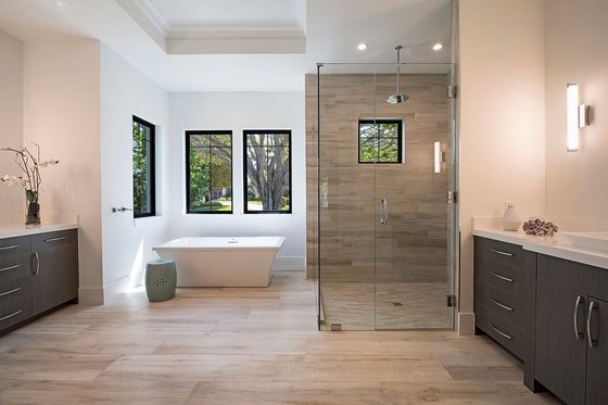 Interior - Master Bathroom for Beach House Plan #548-51 - 4 bed, 5 bath