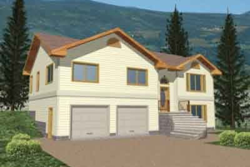Home Plan - Traditional Exterior - Front Elevation Plan #117-205