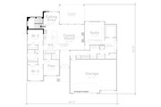 Ranch Style House Plan - 3 Beds 2 Baths 2176 Sq/Ft Plan #20-2509 