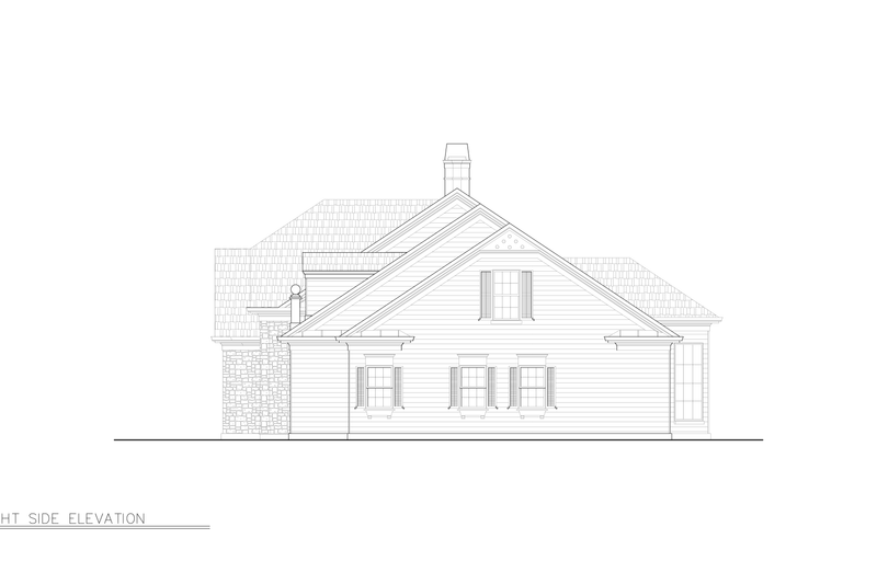 Home Plan - Exterior - Other Elevation 8 for Traditional House Plan #119-131 - 4 bed, 3 bath