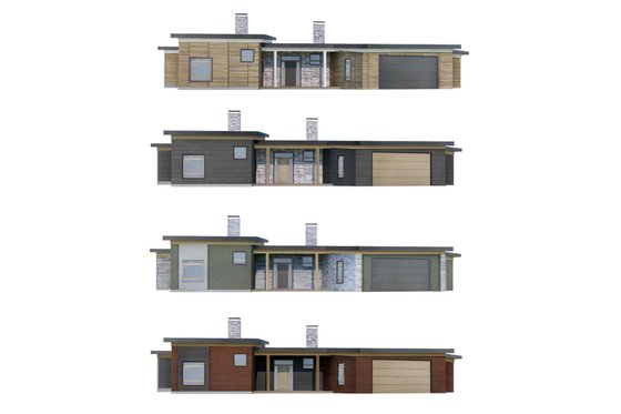 Exterior - Other Elevation for Modern House Plan #924-15 - 3 bed, 2.5 bath