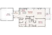 Craftsman Style House Plan - 3 Beds 2.5 Baths 2354 Sq/Ft Plan #461-37 