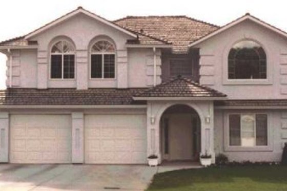 Exterior - Other Elevation for European House Plan #18-228 - 4 bed, 2 bath