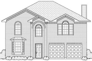 Exterior - Other Elevation for Classical House Plan #84-318 - 4 bed, 2 bath