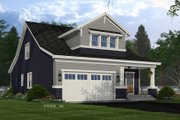 Bungalow Style House Plan - 4 Beds 4 Baths 2225 Sq/Ft Plan #51-1296 