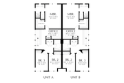 Contemporary Style House Plan - 6 Beds 4.5 Baths 3224 Sq/Ft Plan #48-1112 