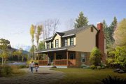 Traditional Style House Plan - 3 Beds 2.5 Baths 1864 Sq/Ft Plan #1-978 