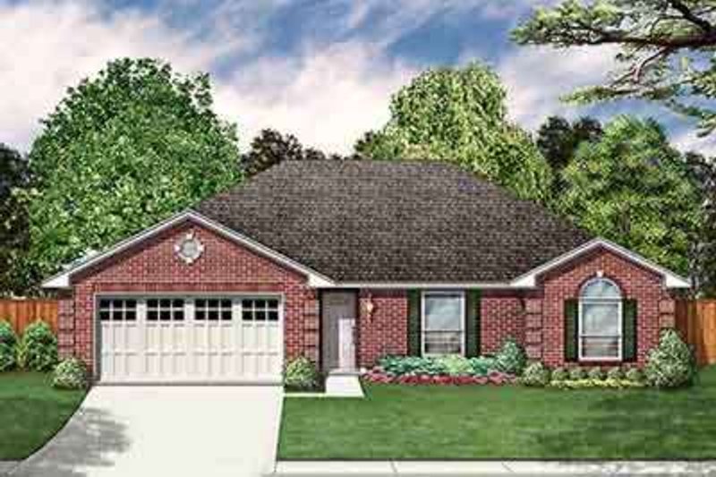 House Plan Design - Traditional Exterior - Front Elevation Plan #84-192