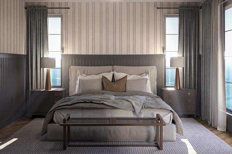 Dream House Plan - Interior - Master Bedroom for Modern House Plan #455-391 - 3 bed, 2.5 bath