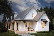 Cottage Style House Plan - 2 Beds 2 Baths 1648 Sq/Ft Plan #1114-37 