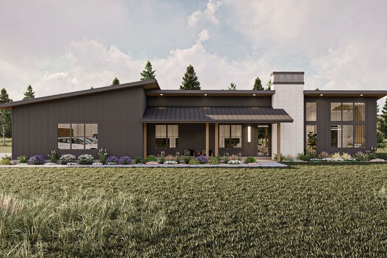 Exterior - Other Elevation for Barndominium House Plan #455-293 - 3 bed, 2.5 bath
