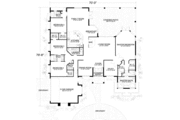 Mediterranean Style House Plan - 4 Beds 3.5 Baths 3224 Sq/Ft Plan #420-277 
