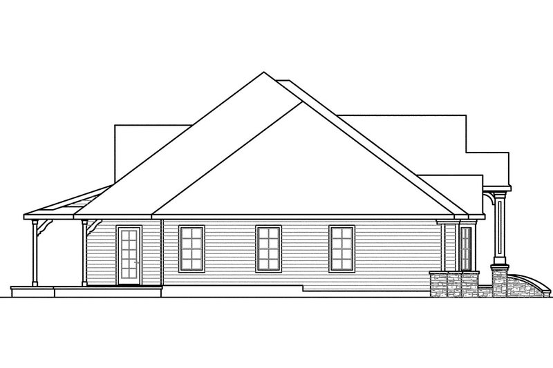 Dream House Plan - Exterior - Other Elevation for European House Plan #124-600 - 4 bed, 4.5 bath