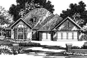 Traditional Exterior - Front Elevation Plan #310-158