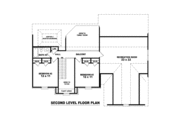 European Style House Plan - 3 Beds 2.5 Baths 2752 Sq/Ft Plan #81-1441 