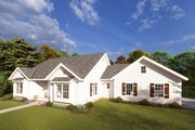 Cottage Style House Plan - 3 Beds 2 Baths 1694 Sq/Ft Plan #513-2190 Exterior 