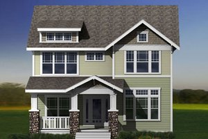 Exterior - Other Elevation for Craftsman House Plan #461-12 - 3 bed, 2.5 bath