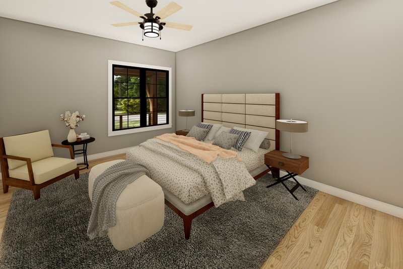 Dream House Plan - Interior - Master Bedroom for Southern House Plan #1094-4 - 4 bed, 3.5 bath
