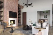 Craftsman Style House Plan - 5 Beds 4 Baths 2940 Sq/Ft Plan #54-545 