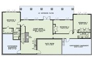 European Style House Plan - 5 Beds 4.5 Baths 4469 Sq/Ft Plan #17-2545 