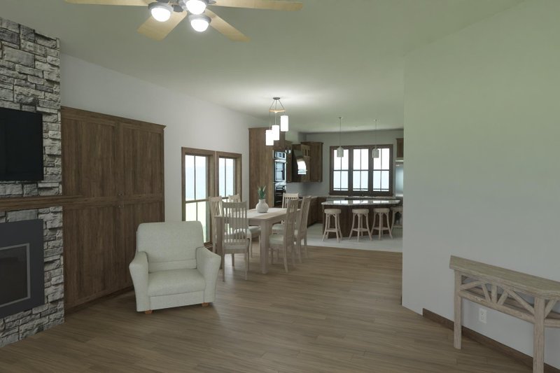 House Blueprint - Interior - Other for Farmhouse House Plan #1109-6 - 5 bed, 3 bath