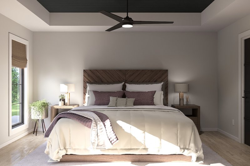 House Design - Interior - Master Bedroom for Modern House Plan #455-676 - 1 bed, 1 bath