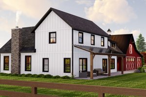 Exterior - Other Elevation 1 for Barndominium House Plan #1064-231 - 3 bed, 2.5 bath