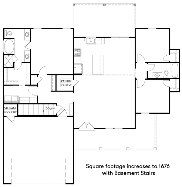 Farmhouse Floor Plan - Other Floor Plan #1074-57