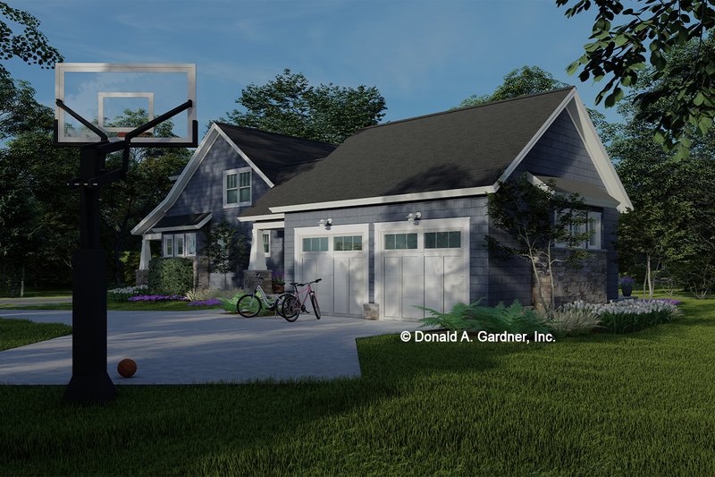 House Design - Exterior - Other Elevation 1 for Craftsman House Plan #929-1185 - 3 bed, 2.5 bath