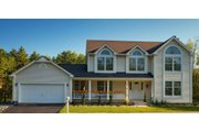 Country Style House Plan - 5 Beds 2.5 Baths 2585 Sq/Ft Plan #3-300 