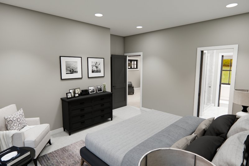 Home Plan - Interior - Master Bedroom 1 for Farmhouse House Plan #51-1371 - 4 bed, 3.5 bath