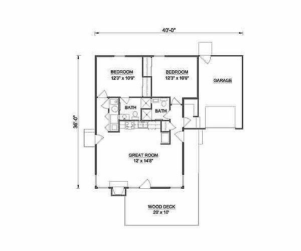 Floor Plan - Main Floor Plan #116-219