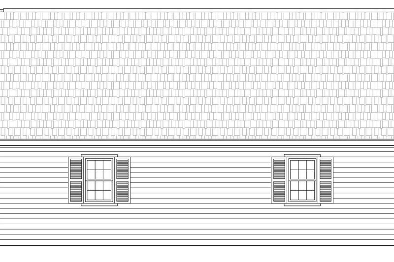 Dream House Plan - Exterior - Other Elevation for Country House Plan #932-130, 0 bath