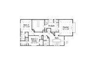 European Style House Plan - 3 Beds 4.5 Baths 3280 Sq/Ft Plan #411-650 