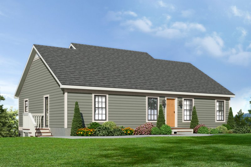 Architectural House Design - Farmhouse Exterior - Front Elevation Plan #932-549