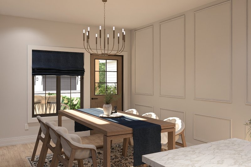 Dream House Plan - Interior - Dining Room for Modern House Plan #455-353 - 3 bed, 2 bath