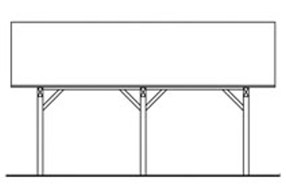 Exterior - Other Elevation 1 for Traditional House Plan #124-663, 0 bath