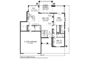 Craftsman Style House Plan - 4 Beds 4 Baths 2865 Sq/Ft Plan #70-995 