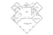 Craftsman Style House Plan - 3 Beds 1.5 Baths 1087 Sq/Ft Plan #8-306 