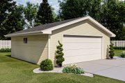 Traditional Style House Plan - 0 Beds 0 Baths 576 Sq/Ft Plan #455-286 