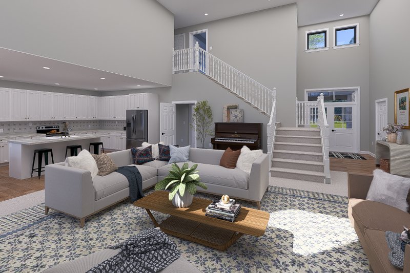 Home Plan - Interior - Family Room 3 for Traditional House Plan #1060-269 - 3 bed, 2.5 bath