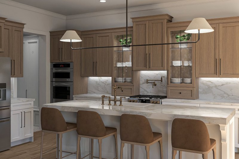 House Design - Interior - Kitchen for Modern House Plan #455-371 - 3 bed, 2.5 bath